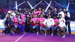 Pro Kabaddi League 2019: 3 reasons why the Jaipur Pink Panthers could win the title