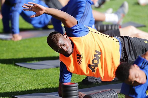 Paul Pogba during Manchester United Training Session