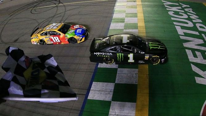 Kyle Busch on finishing second to brother Kurt: 'Wrong end of the deal'