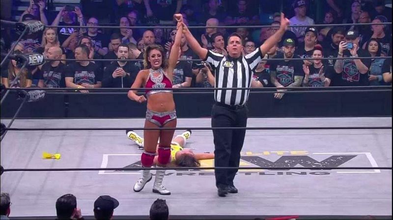 She won the first women&#039;s match under the banner so big things might be in store for Baker