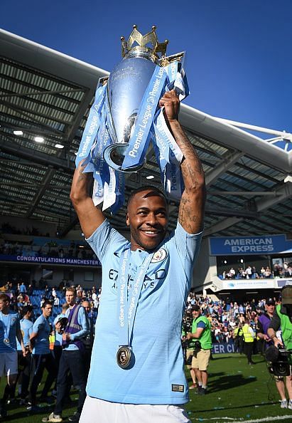 Raheem Sterling enjoyed another successful season with the Cityzens