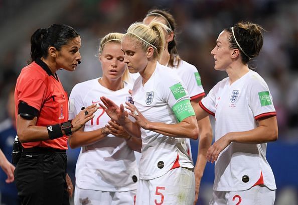 Captain Steph Houghton is a key figure for Phil Neville&#039;s side