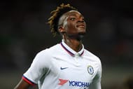 Abraham scored in the last game for Chelsea against Barcelona