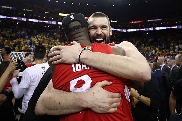 Marc Gasol was a key part of the Raptors&#039; squad