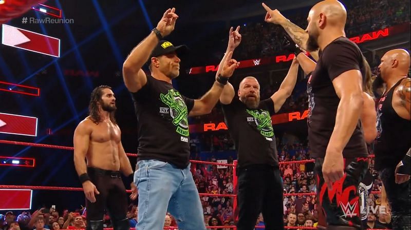 The OC tried to get on DX&#039;s good side but failed miserably and the segment ended with the legends taking over the ring