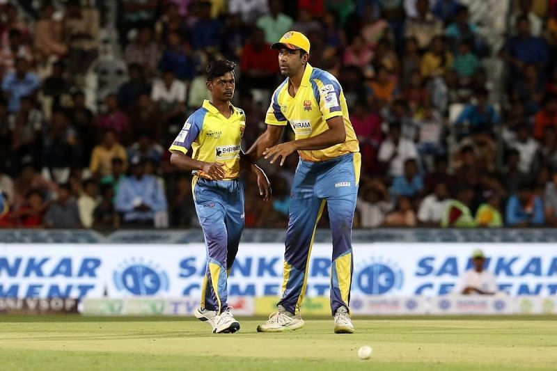 Silambarasan (L) has been in top form in TNPL 2019