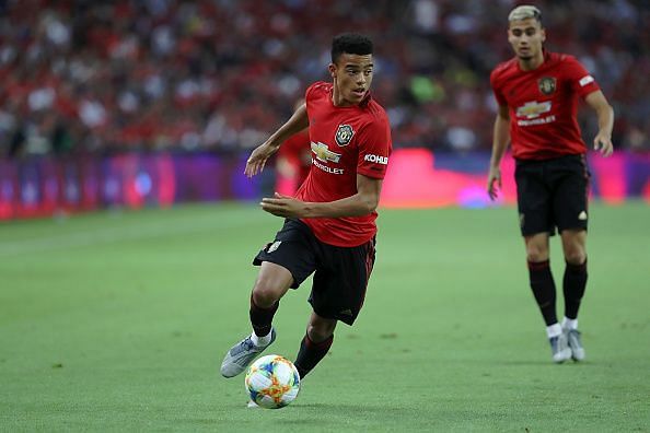 Manchester United&#039;s Mason Greenwood