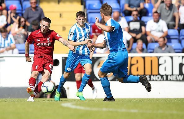 Chester FC take on Liverpool in a pre-season friendly