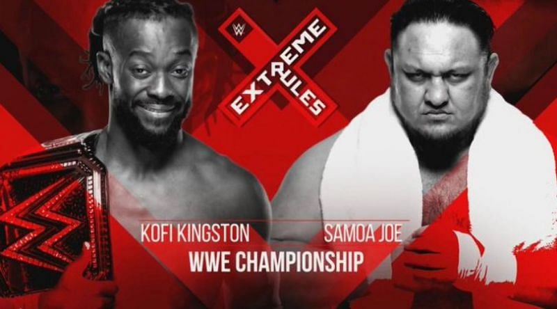 Samoa Joe is set to challenge Kofi Kingston for the WWE Championship at Extreme Rules