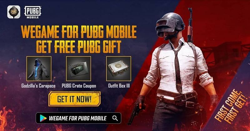 PUBG Mobile WeGame Rewards