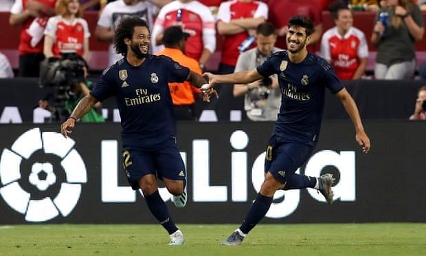 Real Madrid came from two goals down to defeat Arsenal on penalties