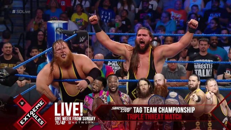 WWE is using Heavy Machinery to spice up The tag team division.