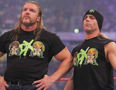 triple h and shawn michael 