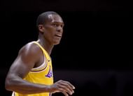 Rajon Rondo spent the 18-19 season with the Los Angeles Lakers
