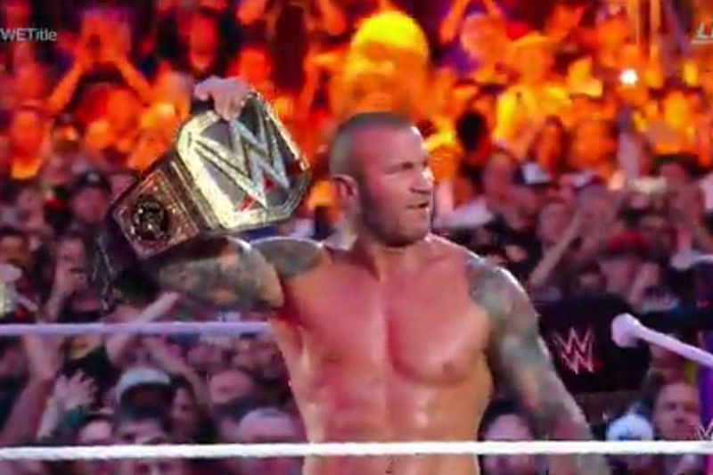 Randy Orton as WWE Champion
