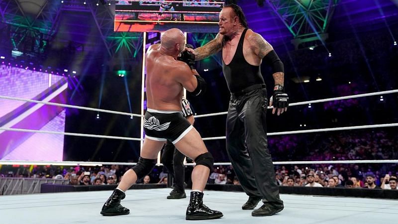 Undertaker and Goldberg
