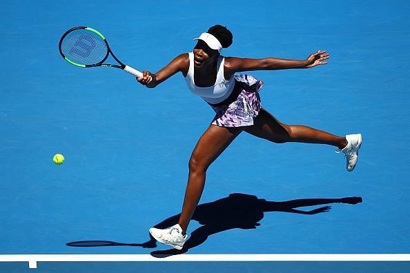 Venus Williams fell to wildcard entrant Bethanie Mattek-Sands in the first round