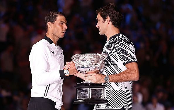 Federer and Nadal have dominated the tennis circuit in recent years