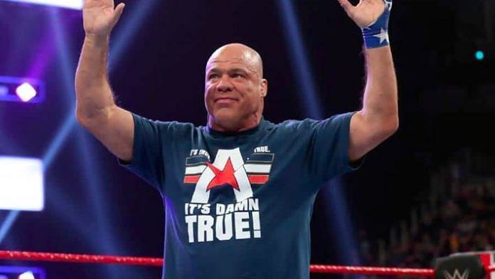 Kurt Angle retired from WWE earlier this year