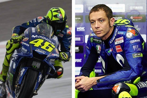 Valentino Rossi suffered his third DNF in 3 races