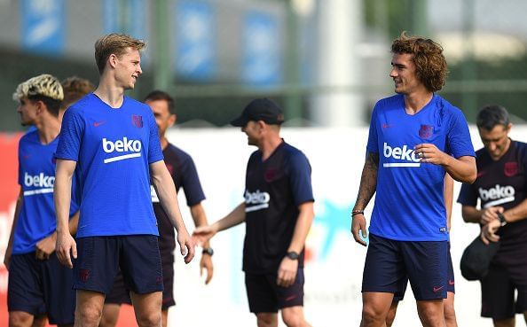 FC Barcelona Pre-Season Training Session