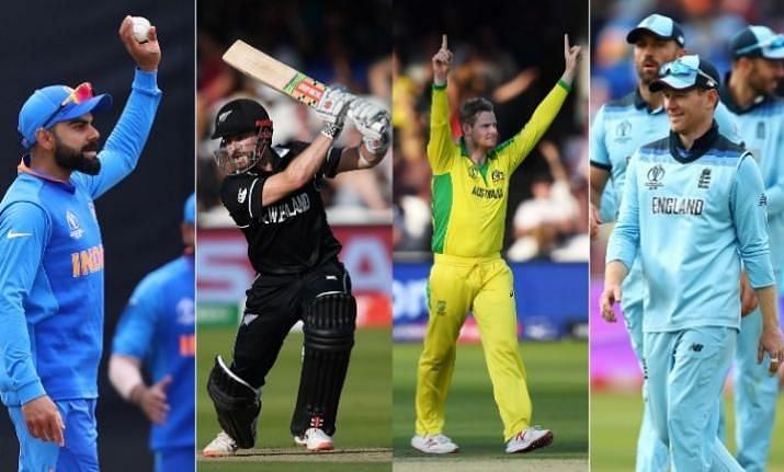 India, Australia, England and New Zealand have advanced to the semi finals on the back of some excellent brand of cricket played by the sides