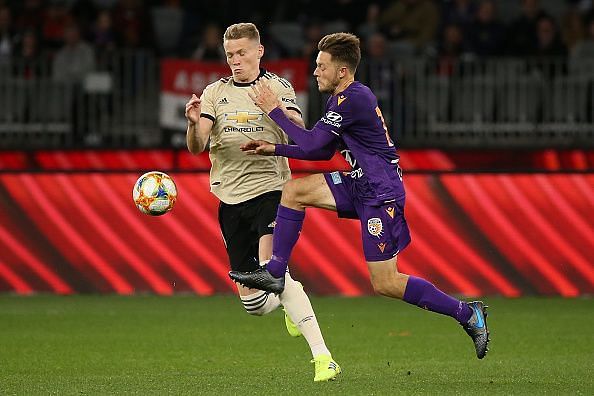 McTominay provides impetus to the United midfield.