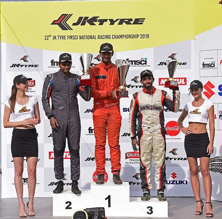 Raghul Rangasamy won the opening race of Day 2 in the LGB Formula 4