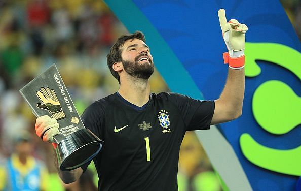 Alisson won his third Golden Glove of the season