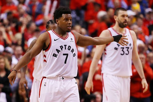Kyle Lowry was among the best performers during the NBA Finals
