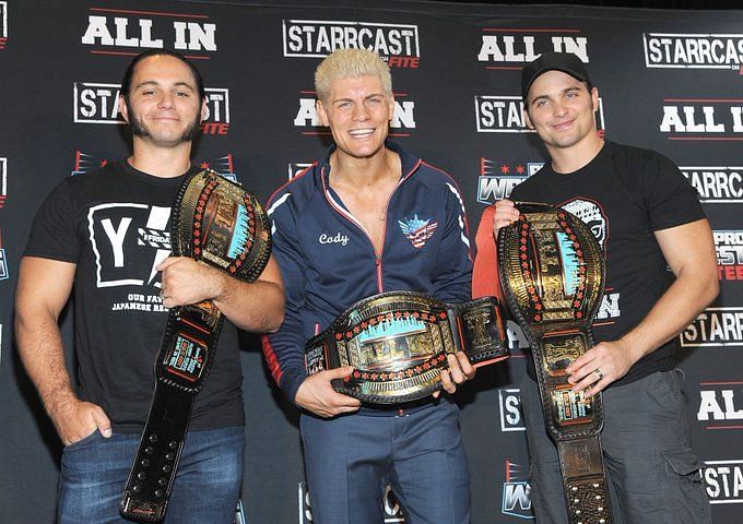 The Young Bucks and Cody Rhodes