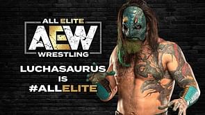 AEW News: Luchasaurus reveals that WWE Legend gave him his idea for the gimmick
