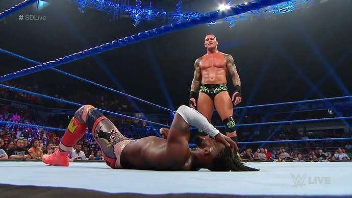 Randy Orton pinned Kofi Kingston this week on SmackDown Live.