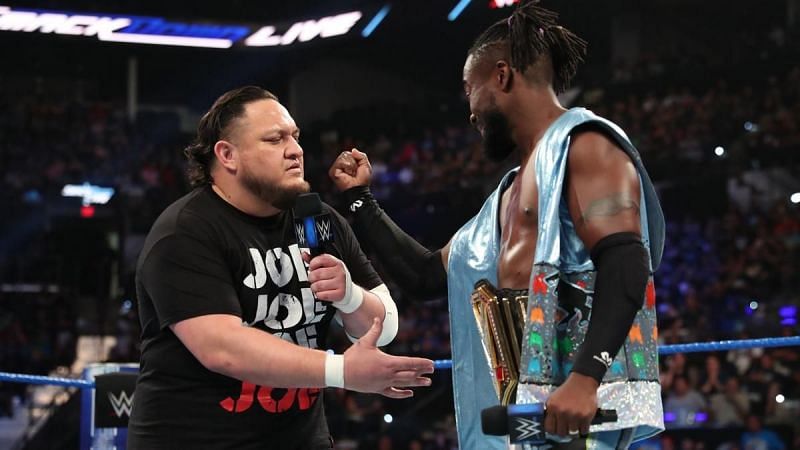 Samoa Joe and Kofi Kingston