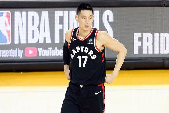 Jeremy Lin spent the second half of the 18-19 season with the Toronto Raptors