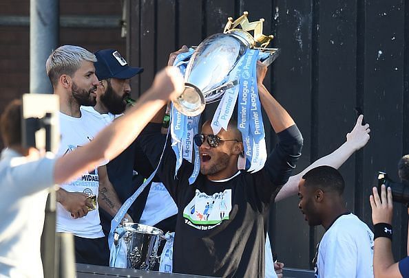 Manchester City Teams Celebration Parade