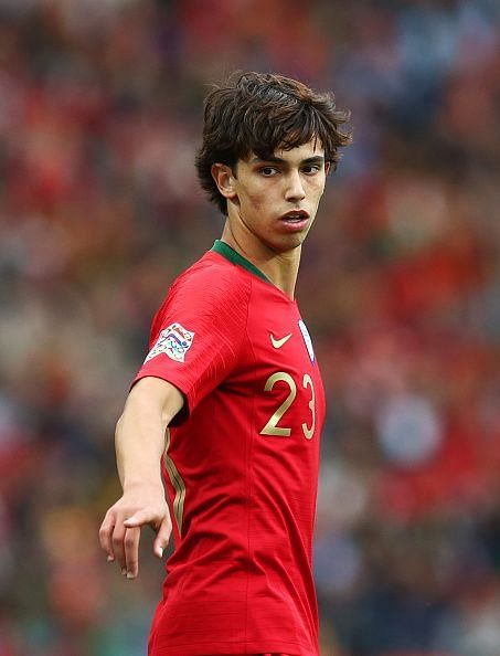 Joao Felix in action for his country in the Nations League.