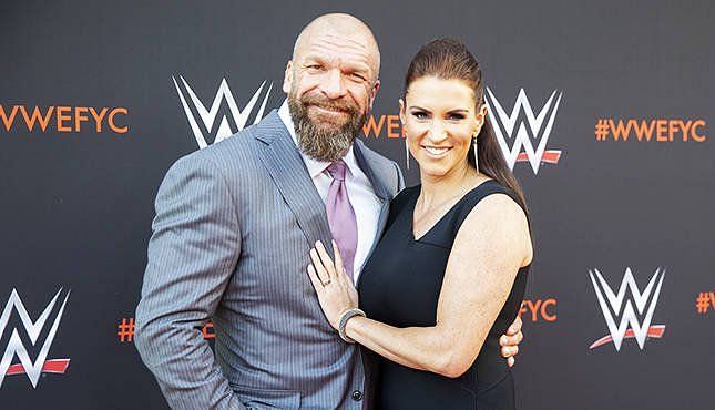 Triple H and Stephanie