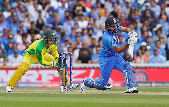 Rohit Sharma finished with five centuries