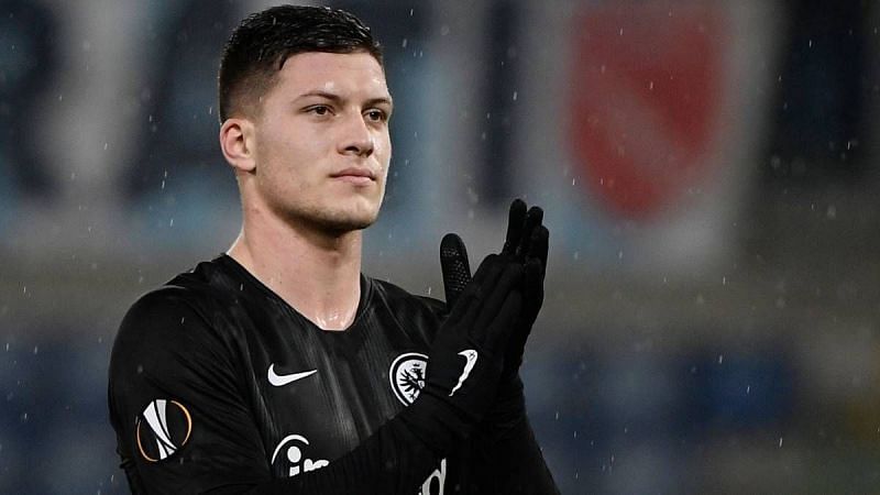 Luka Jovic had an outstanding season for Frankfurt.