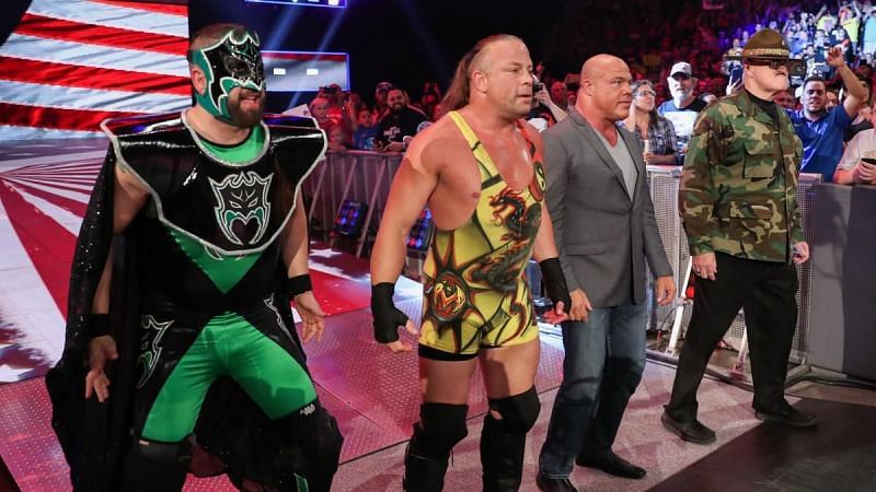 Sami Zayn needed 4 WWE legends to stop him