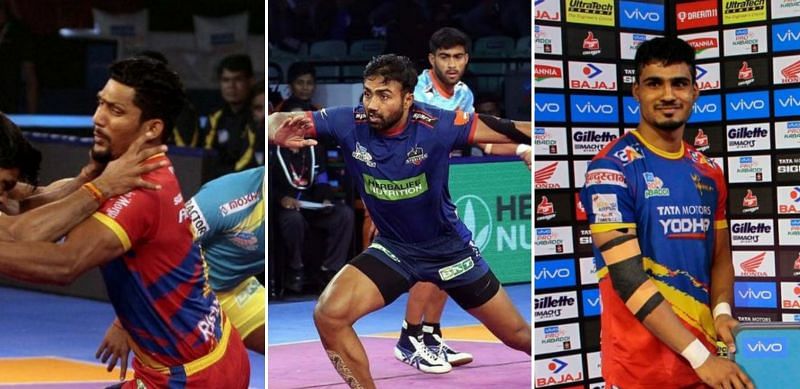 Rishank, Monu, and Shrikant are the prominent players for UP Yoddha in this season.