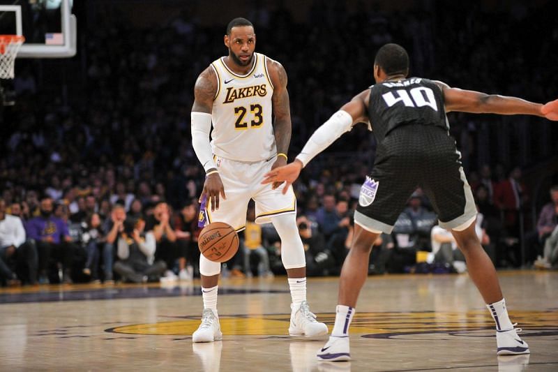 LeBron James has always been the primary ball handler for the Lakers