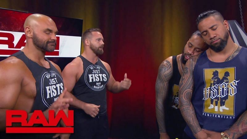 The Revival will defend their Raw tag team championships on Sunday against The Usos