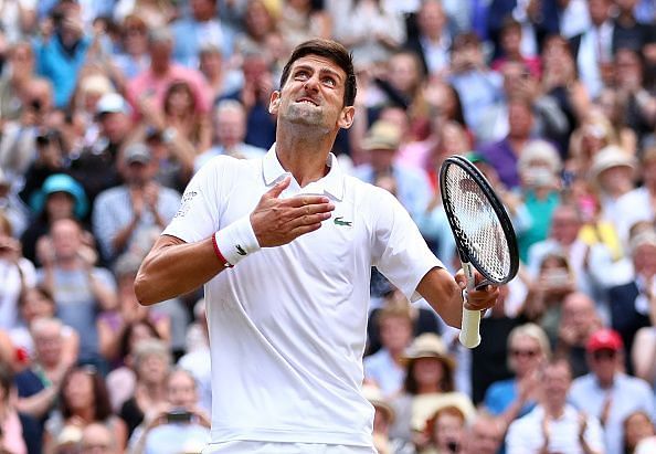 Djokovic exults after a Wimbledon final for the ages against Federer