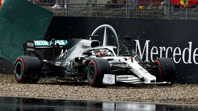 Hamilton and Bottas crashes karma for Mercedes - Wolff