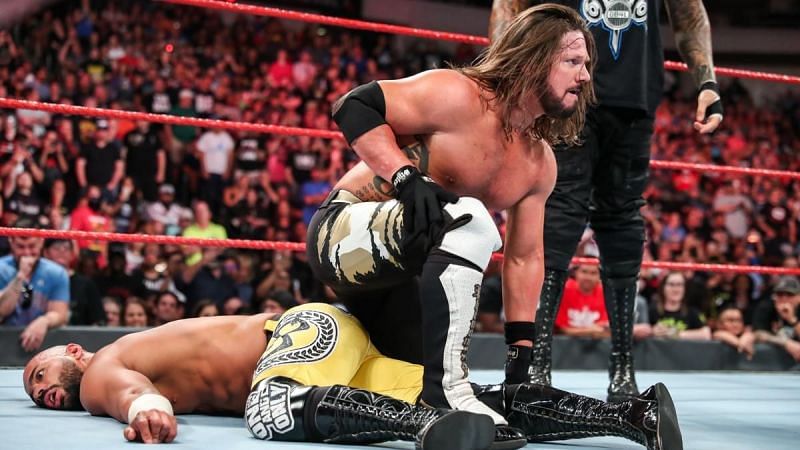 AJ Styles laid waste to Ricochet