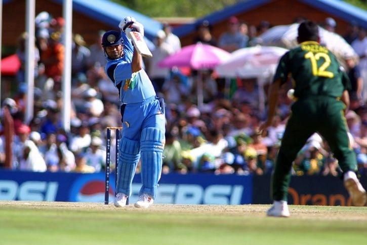 Sachin Tendulkar against Pakistan in 1999 World cup