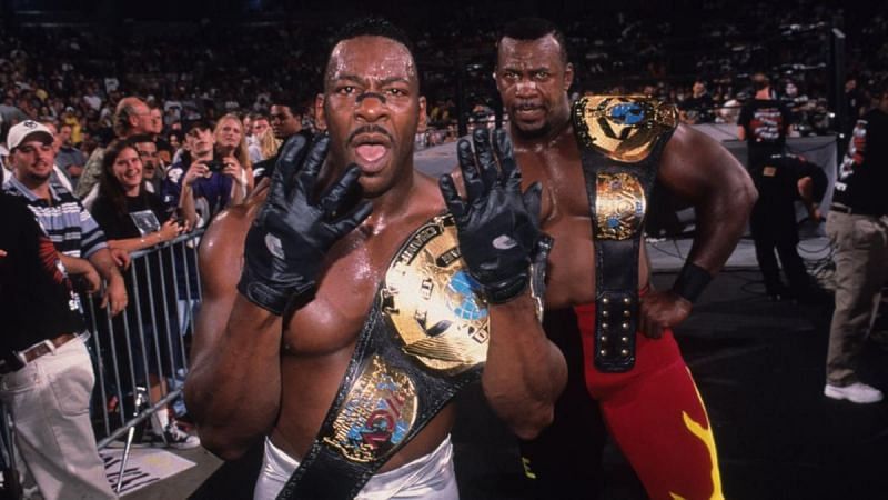 Harlem Heat was a quality tag team; their one on one match with each other was memorably bad.