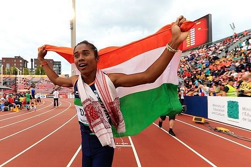 Golden girl 'Hima das'